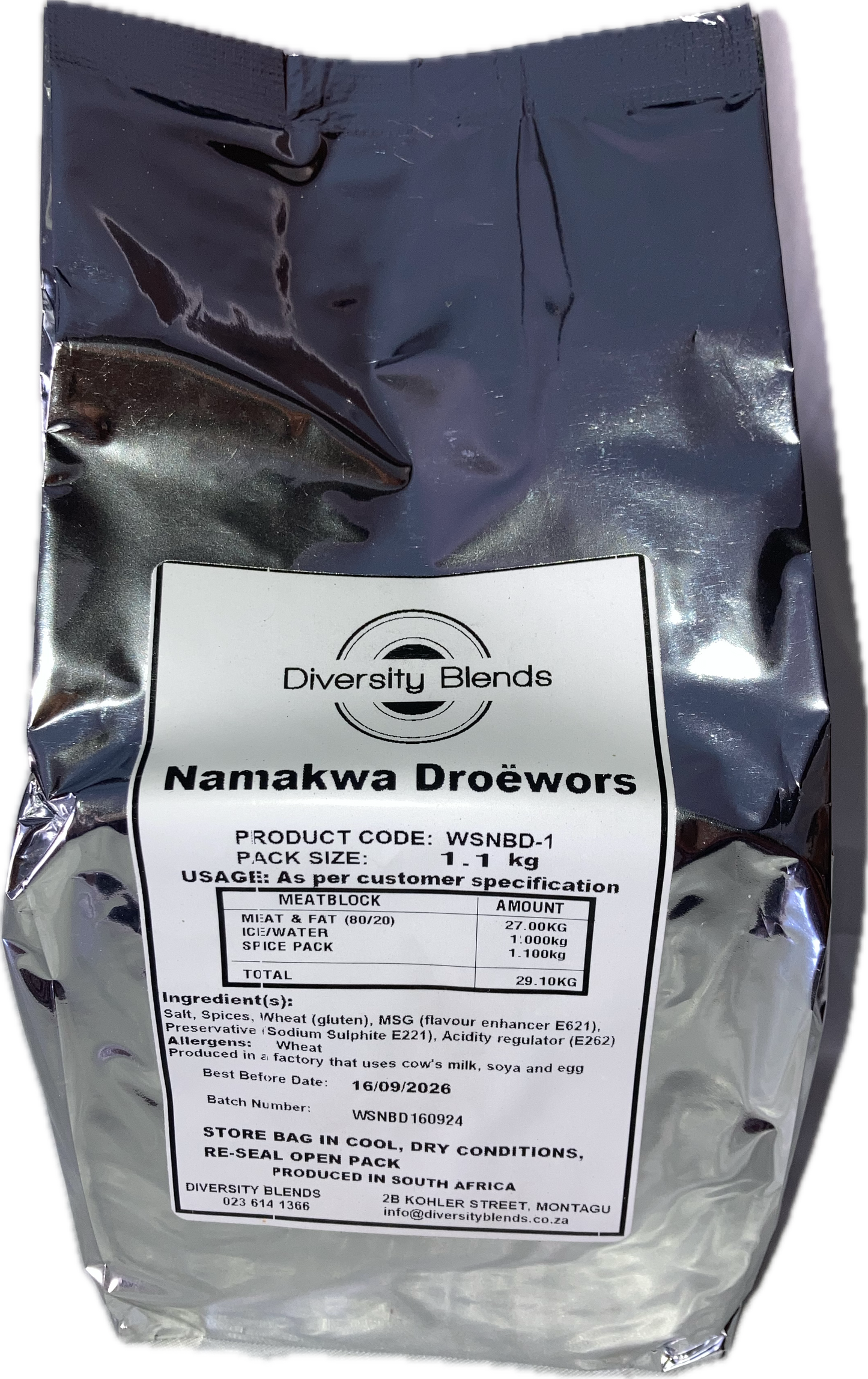 NAMAKWA DROEWORS