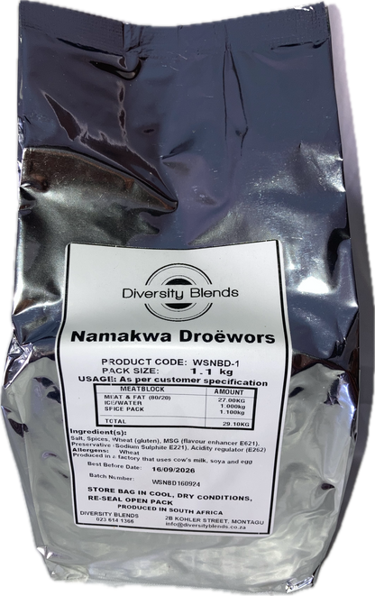 NAMAKWA DROEWORS